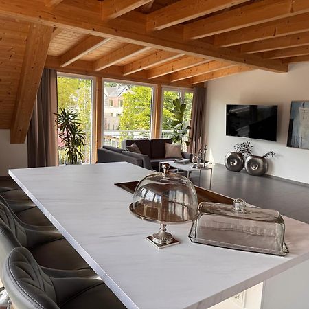 Moderne Ferienunterkunft/Wohnung Burgthann ภายนอก รูปภาพ