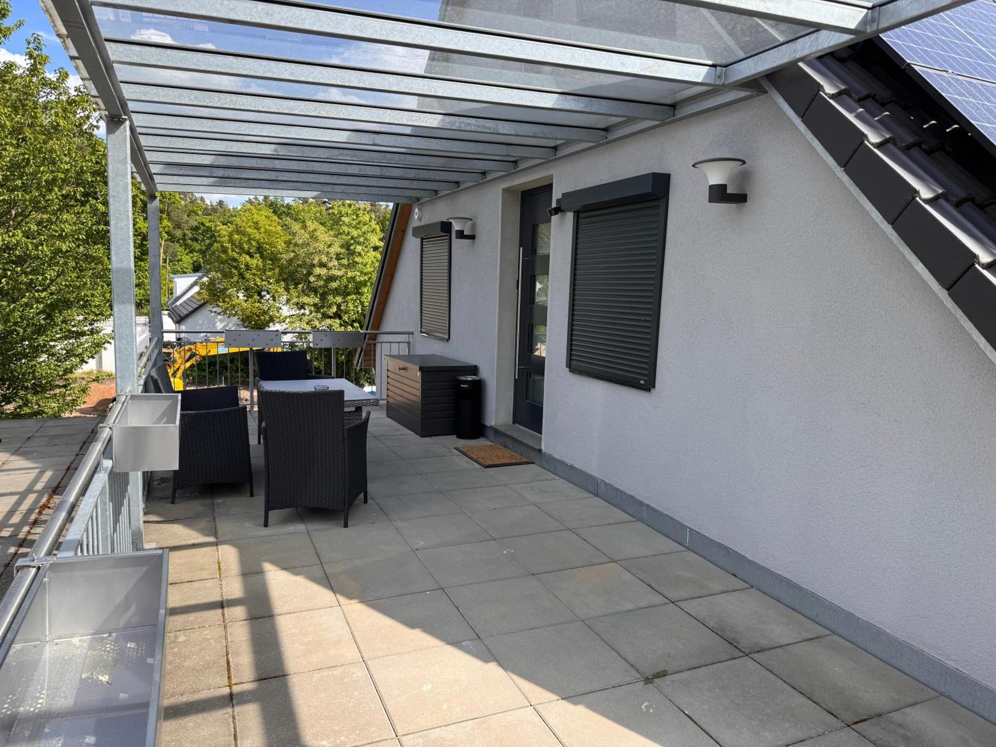 Moderne Ferienunterkunft/Wohnung Burgthann ภายนอก รูปภาพ